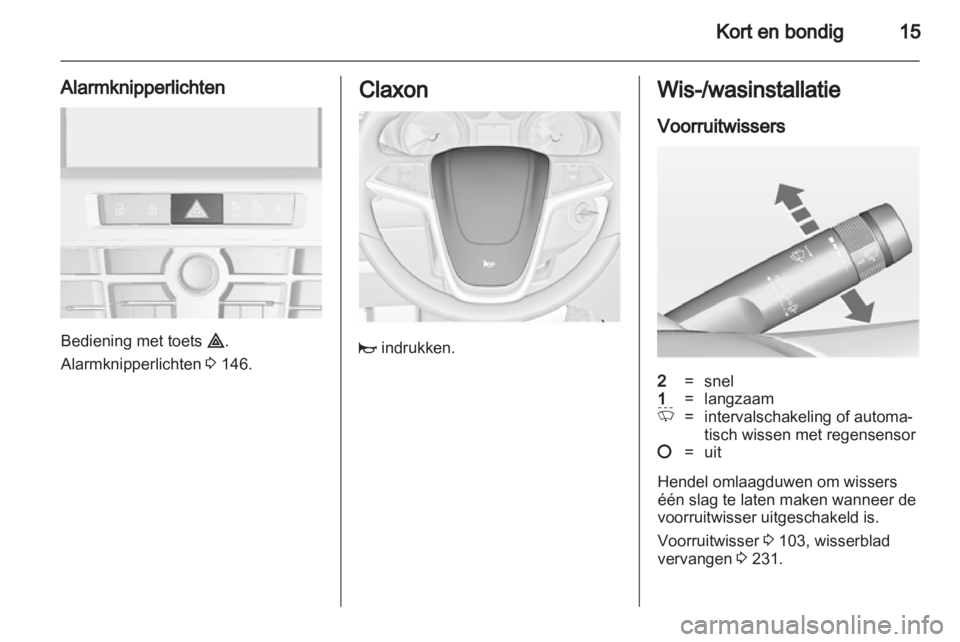 OPEL ASTRA J 2013  Gebruikershandleiding (in Dutch) 