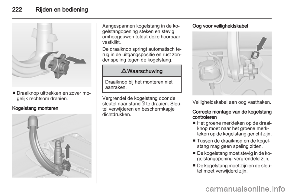 OPEL ASTRA J 2013  Gebruikershandleiding (in Dutch) 