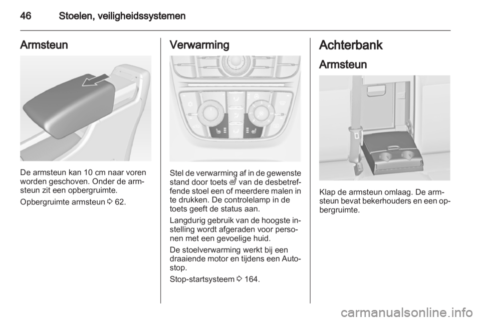 OPEL ASTRA J 2013  Gebruikershandleiding (in Dutch) 