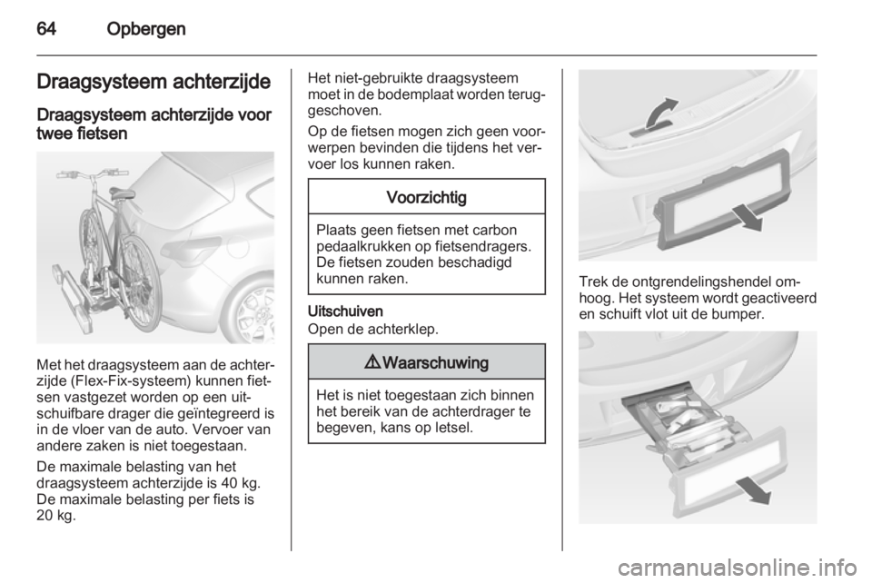 OPEL ASTRA J 2013  Gebruikershandleiding (in Dutch) 