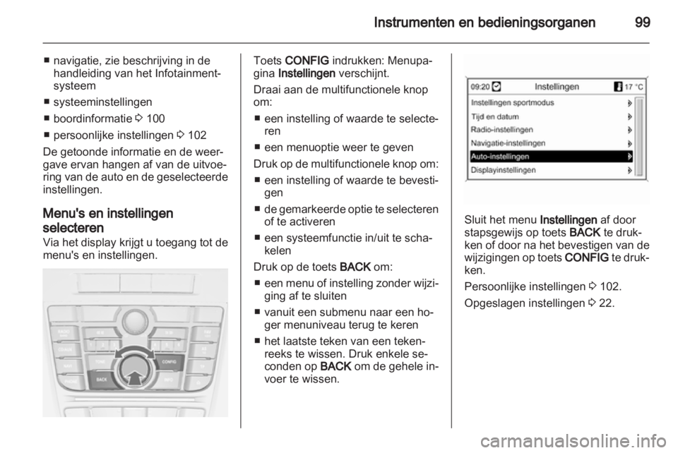 OPEL CASCADA 2013.5  Gebruikershandleiding (in Dutch) 