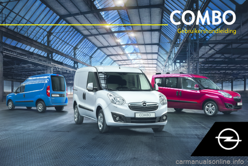 OPEL COMBO D 2018  Gebruikershandleiding (in Dutch) 