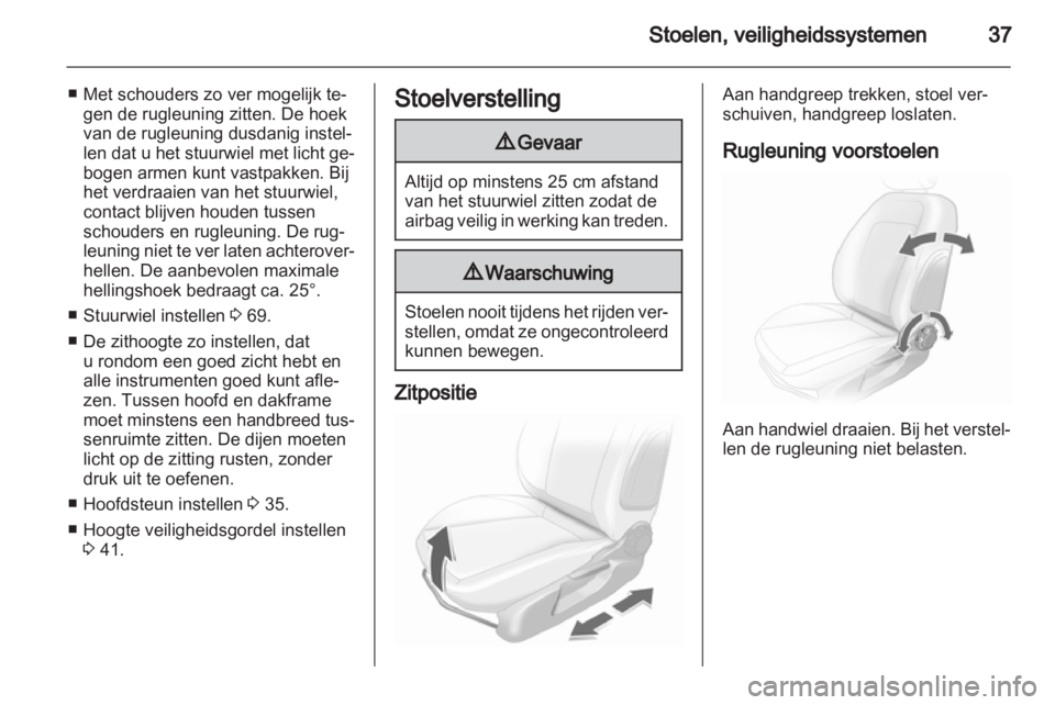 OPEL CORSA 2012  Gebruikershandleiding (in Dutch) 