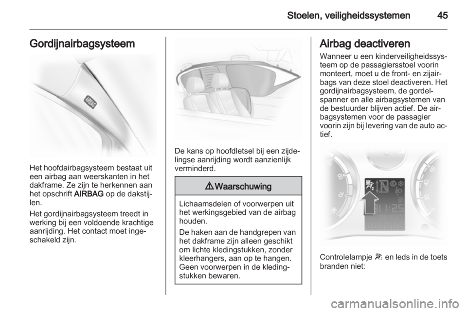 OPEL CORSA 2012  Gebruikershandleiding (in Dutch) 