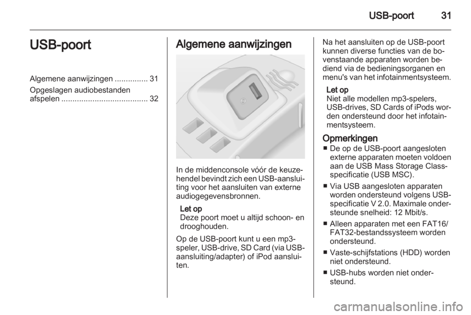 OPEL CORSA 2013  Handleiding Infotainment (in Dutch) 