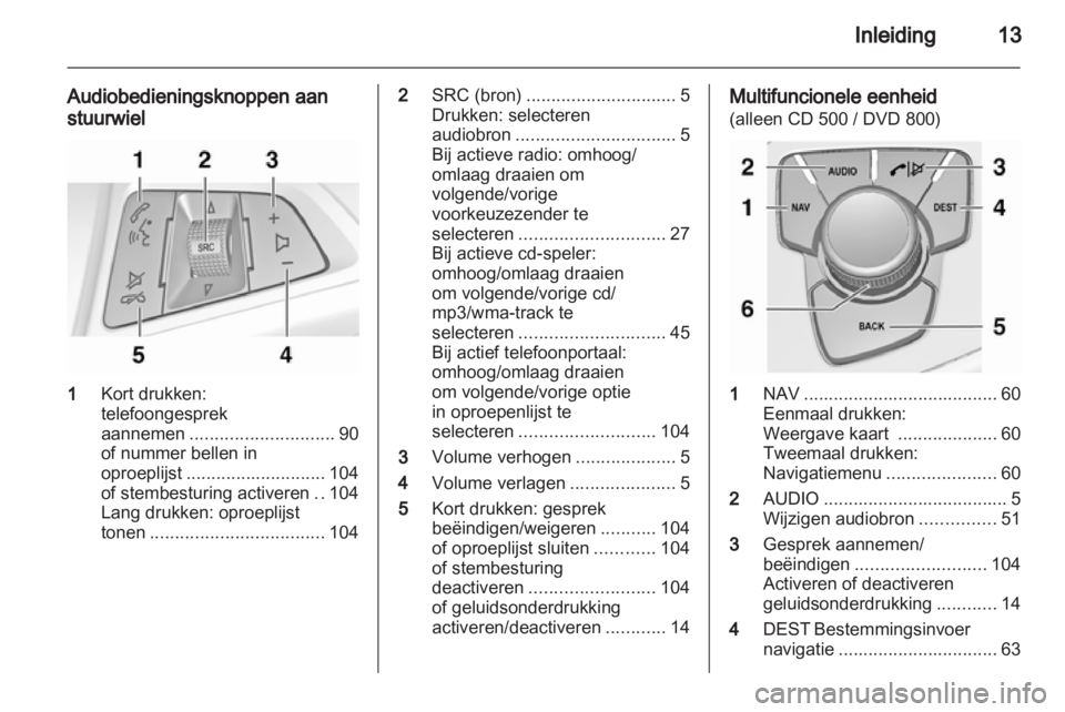 OPEL INSIGNIA 2010.5  Handleiding Infotainment (in Dutch) 