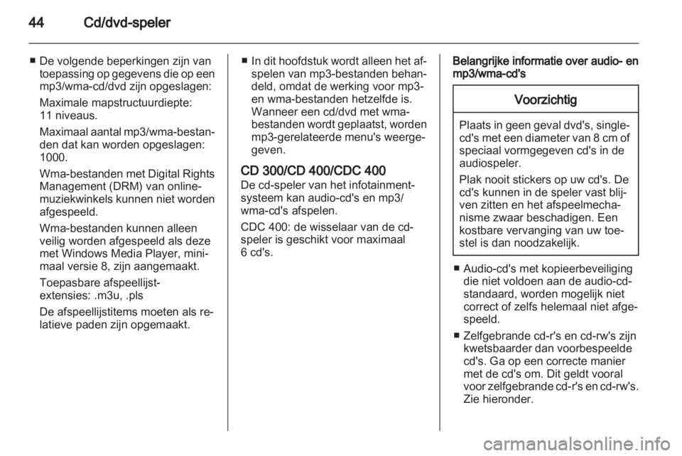 OPEL INSIGNIA 2010.5  Handleiding Infotainment (in Dutch) 