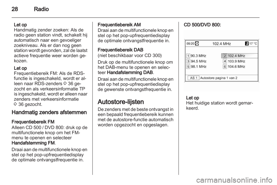 OPEL INSIGNIA 2011  Handleiding Infotainment (in Dutch) 