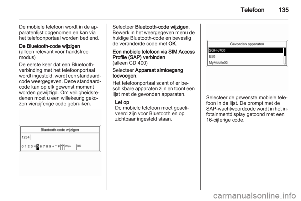 OPEL INSIGNIA 2012.5  Handleiding Infotainment (in Dutch) 