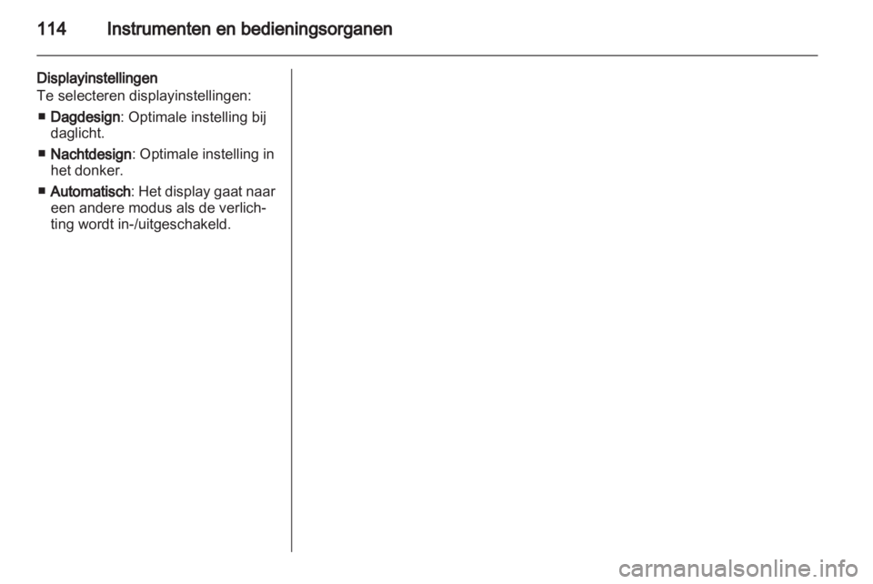 OPEL INSIGNIA 2012.5  Gebruikershandleiding (in Dutch) 