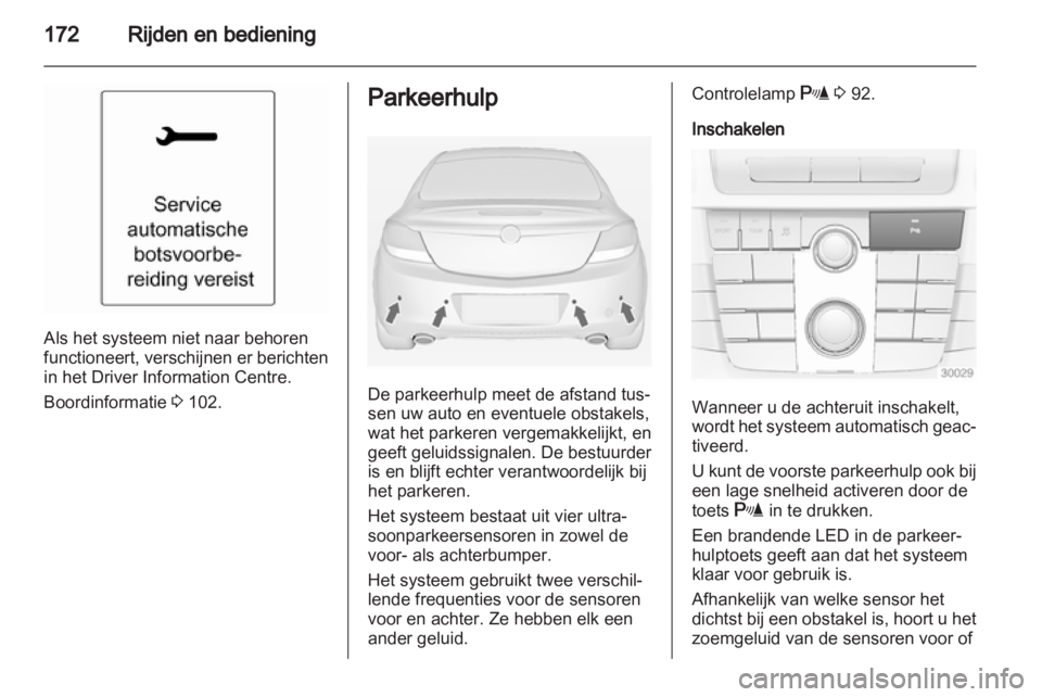 OPEL INSIGNIA 2012.5  Gebruikershandleiding (in Dutch) 
