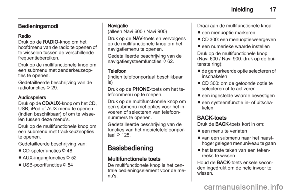 OPEL INSIGNIA 2013  Handleiding Infotainment (in Dutch) 