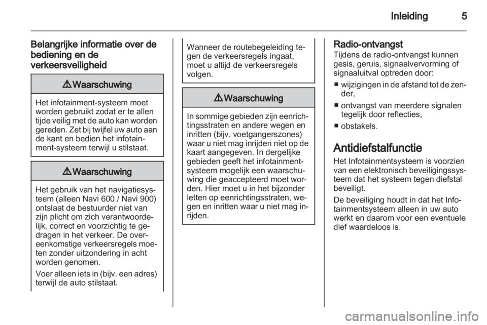 OPEL INSIGNIA 2013  Handleiding Infotainment (in Dutch) 