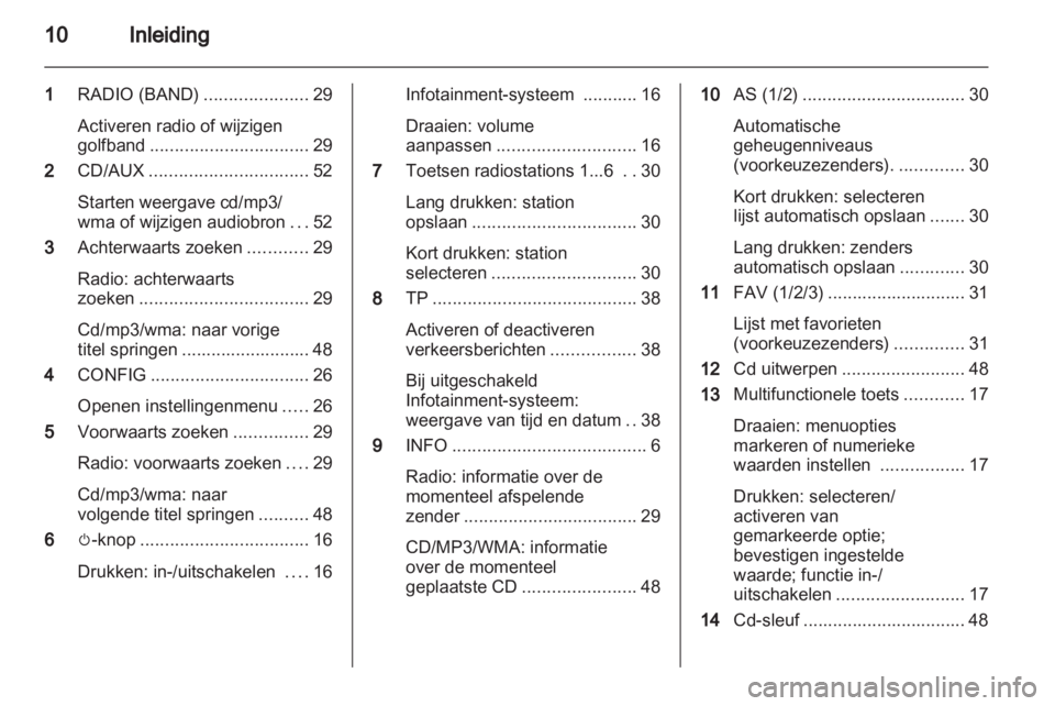 OPEL INSIGNIA 2013  Handleiding Infotainment (in Dutch) 