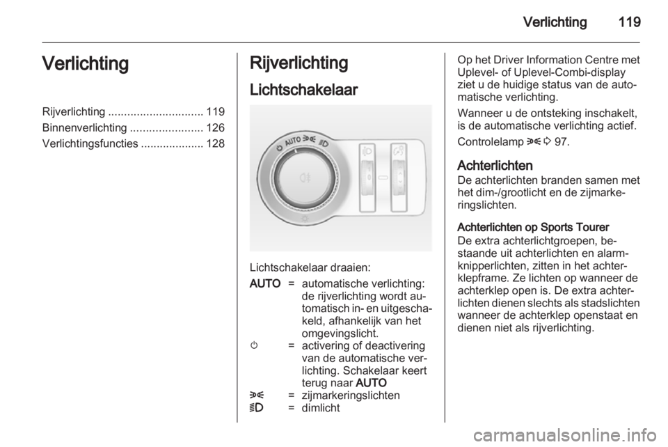 OPEL INSIGNIA 2013  Gebruikershandleiding (in Dutch) 