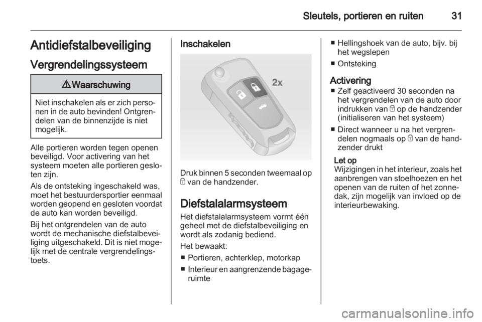 OPEL INSIGNIA 2013  Gebruikershandleiding (in Dutch) 