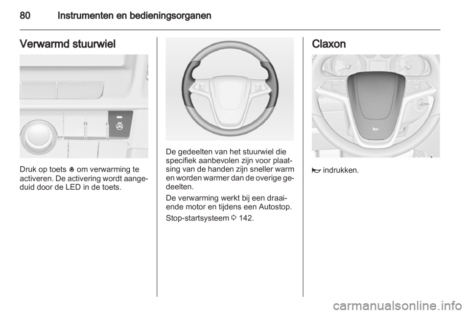 OPEL INSIGNIA 2013  Gebruikershandleiding (in Dutch) 