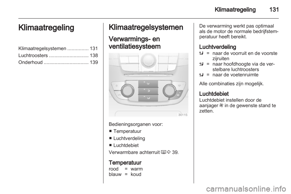 OPEL INSIGNIA 2013.5  Gebruikershandleiding (in Dutch) 