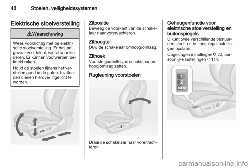 OPEL INSIGNIA 2013.5  Gebruikershandleiding (in Dutch) 