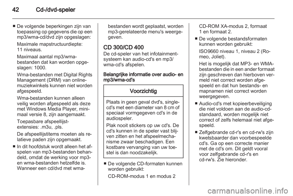 OPEL MERIVA 2011.5  Handleiding Infotainment (in Dutch) 