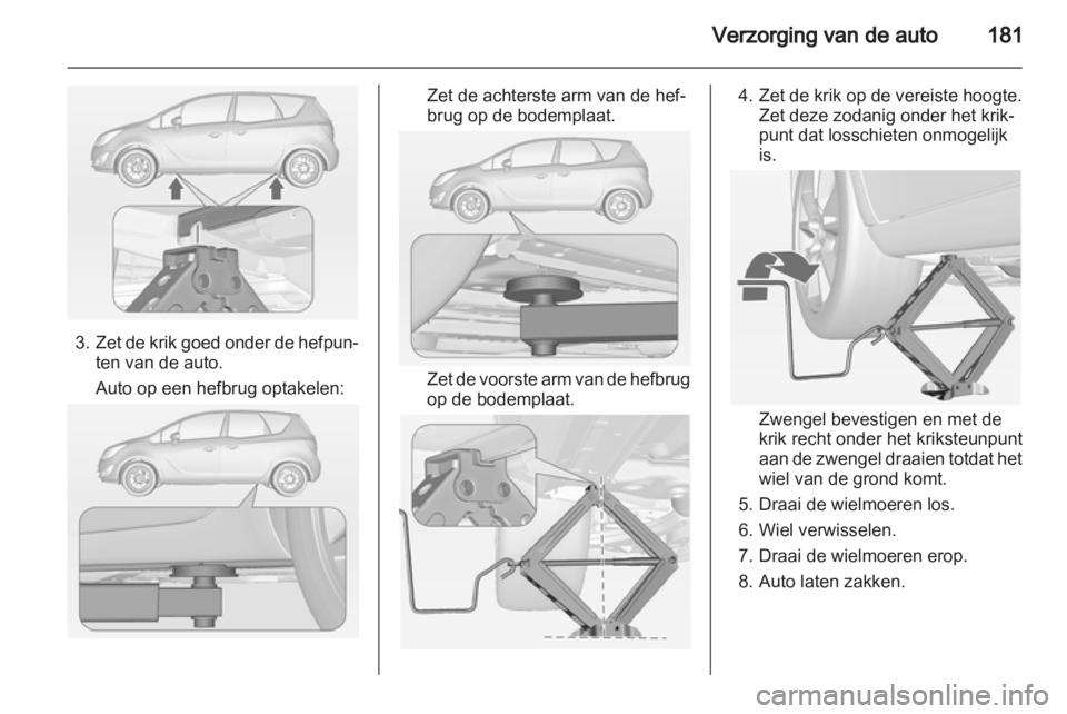 OPEL MERIVA 2011.5  Gebruikershandleiding (in Dutch) 