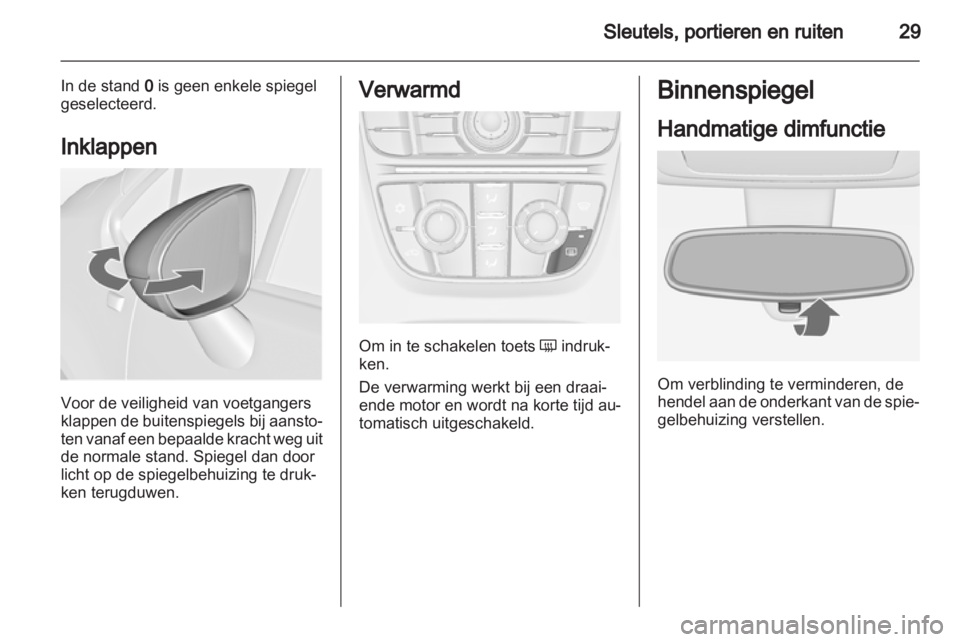 OPEL MERIVA 2011.5  Gebruikershandleiding (in Dutch) 