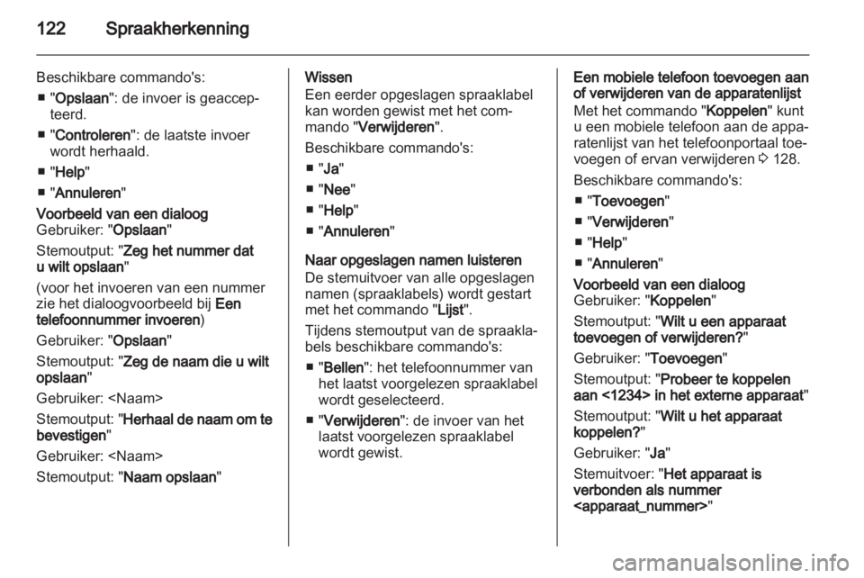 OPEL MERIVA 2012  Handleiding Infotainment (in Dutch) 