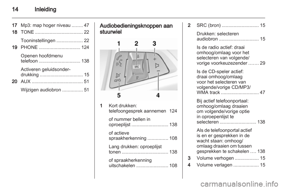 OPEL MERIVA 2012 Handleiding Infotainment (in Dutch) OPEL MERIVA 2012 Handleiding Infotainment (in Dutch)
