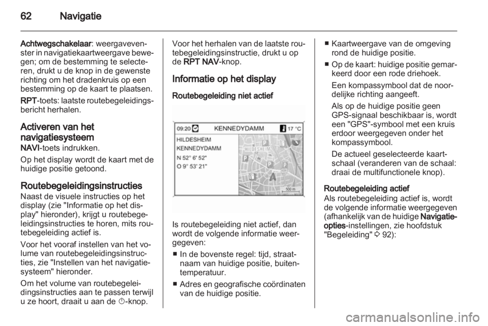 OPEL MERIVA 2012  Handleiding Infotainment (in Dutch) 