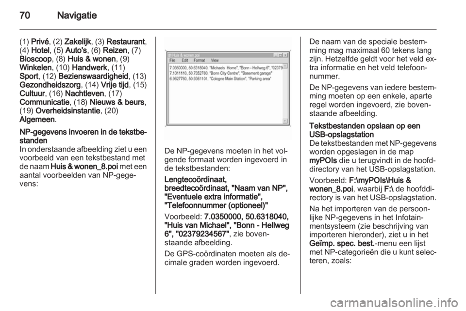 OPEL MERIVA 2012  Handleiding Infotainment (in Dutch) 