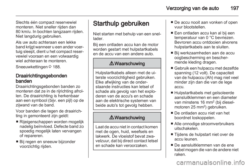 OPEL MERIVA 2012.5  Gebruikershandleiding (in Dutch) 