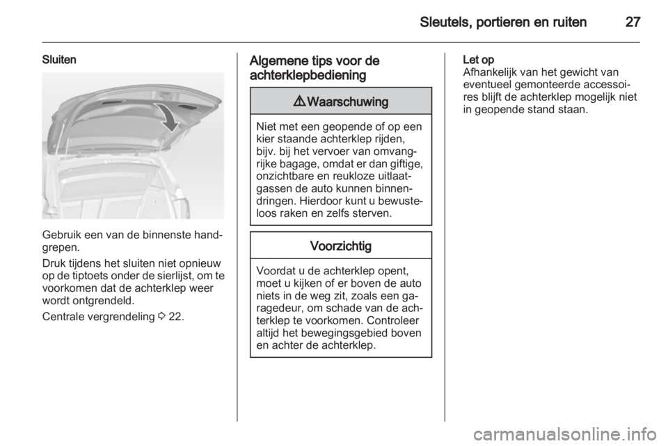 OPEL MERIVA 2013  Gebruikershandleiding (in Dutch) 