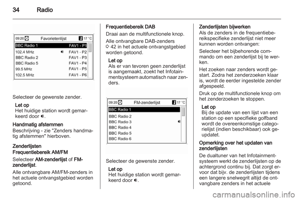 OPEL MERIVA 2013.5  Handleiding Infotainment (in Dutch) 