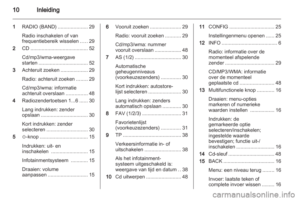 OPEL MERIVA 2013.5  Handleiding Infotainment (in Dutch) 