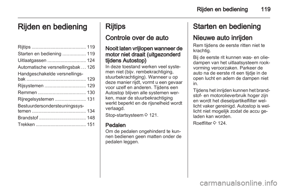 OPEL MOKKA 2013  Gebruikershandleiding (in Dutch) 