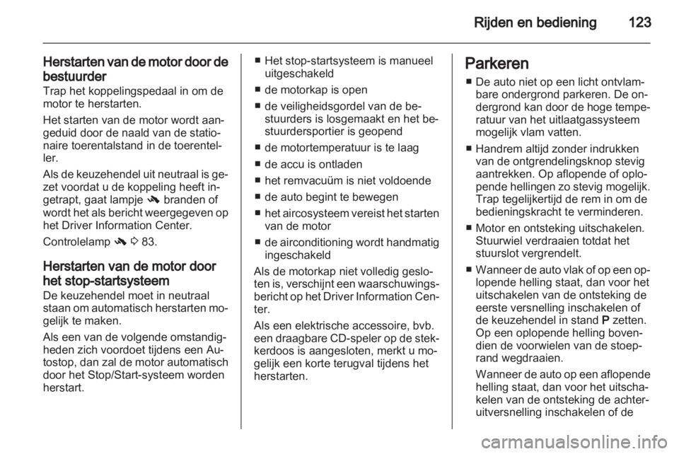 OPEL MOKKA 2013  Gebruikershandleiding (in Dutch) 