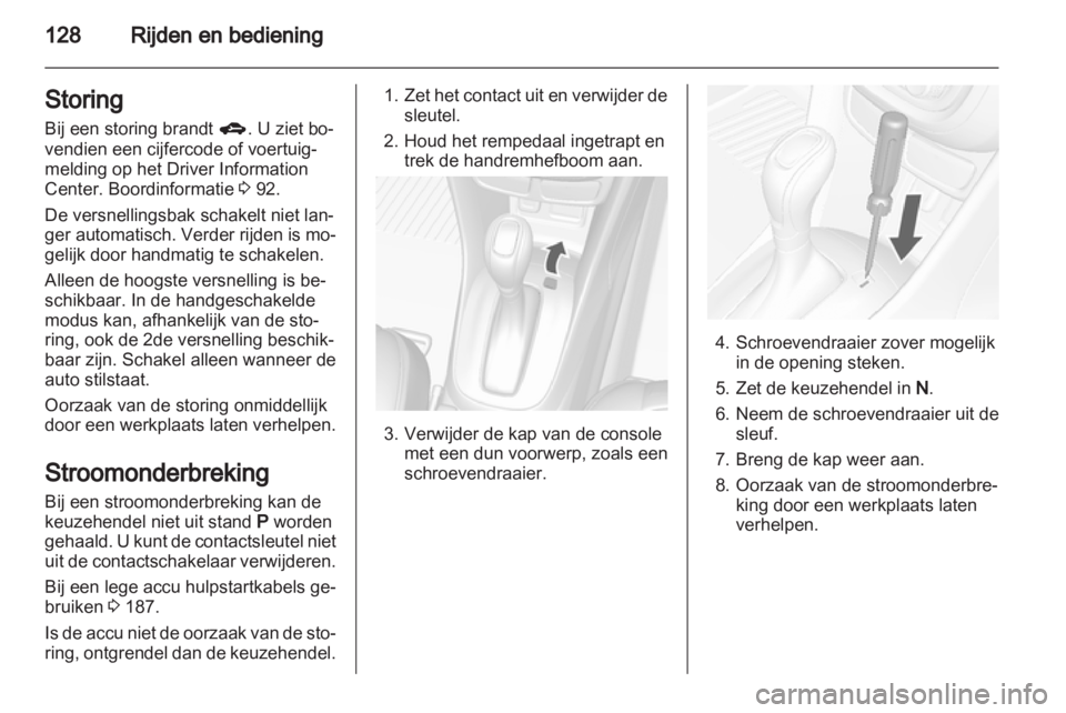OPEL MOKKA 2013  Gebruikershandleiding (in Dutch) 