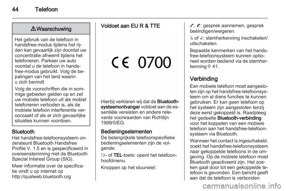 OPEL MOVANO_B 2010.5 Handleiding Infotainment (in Dutch) OPEL MOVANO_B 2010.5 Handleiding Infotainment (in Dutch)