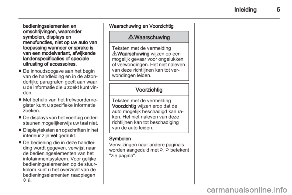 OPEL VIVARO 2012  Handleiding Infotainment (in Dutch) 