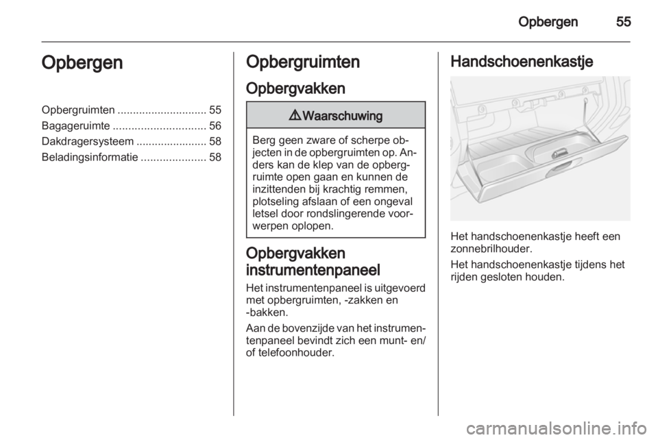 OPEL VIVARO 2013.5  Gebruikershandleiding (in Dutch) 