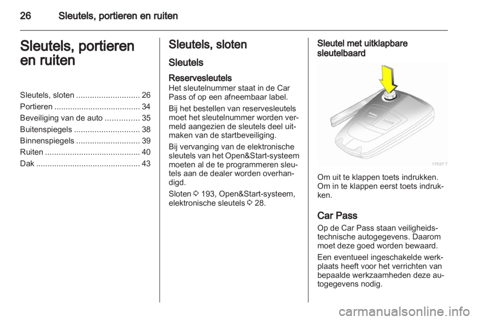 OPEL ZAFIRA 2010  Gebruikershandleiding (in Dutch) 
