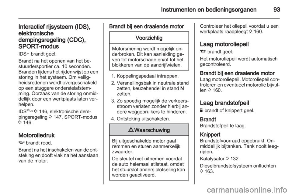 OPEL ZAFIRA 2010.5  Gebruikershandleiding (in Dutch) 