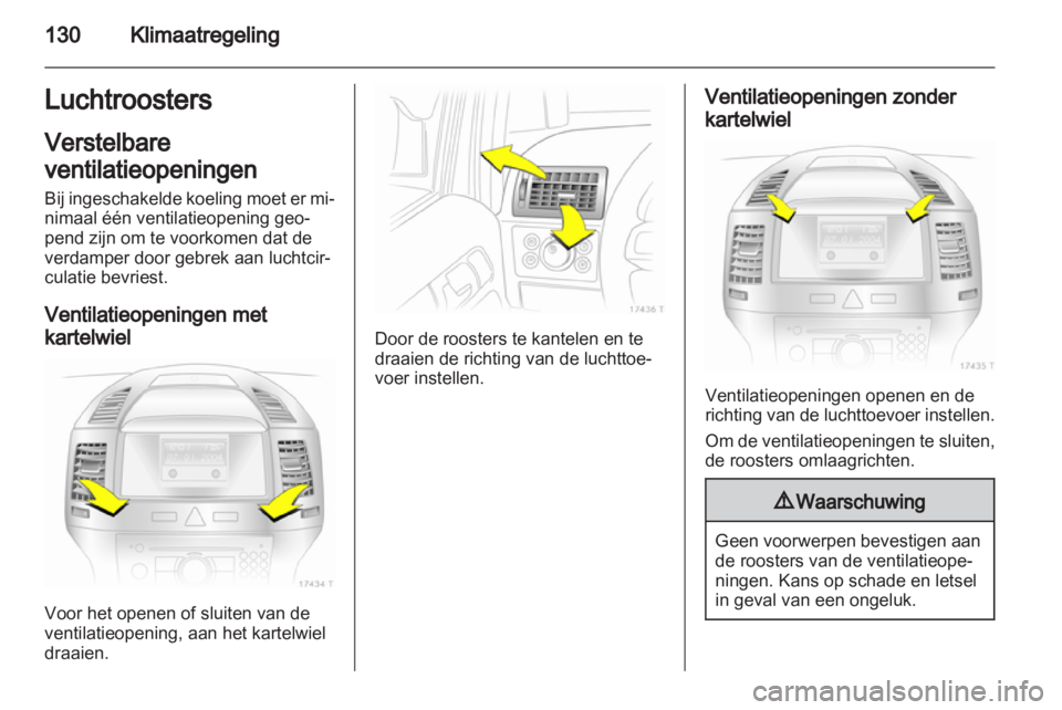 OPEL ZAFIRA 2011  Gebruikershandleiding (in Dutch) 