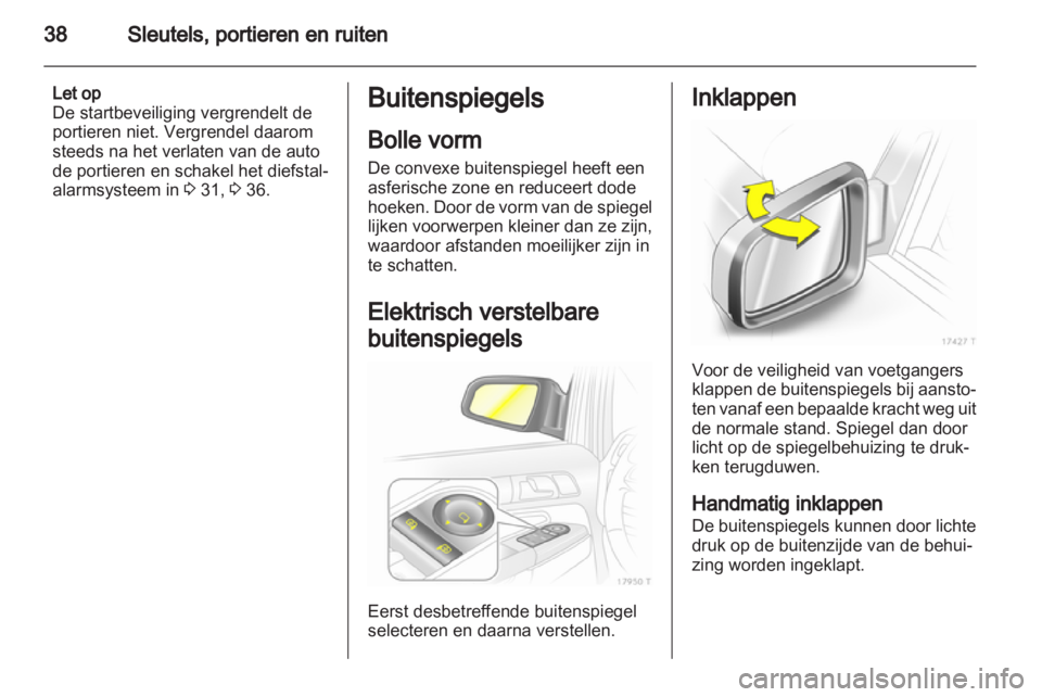 OPEL ZAFIRA 2012  Gebruikershandleiding (in Dutch) 