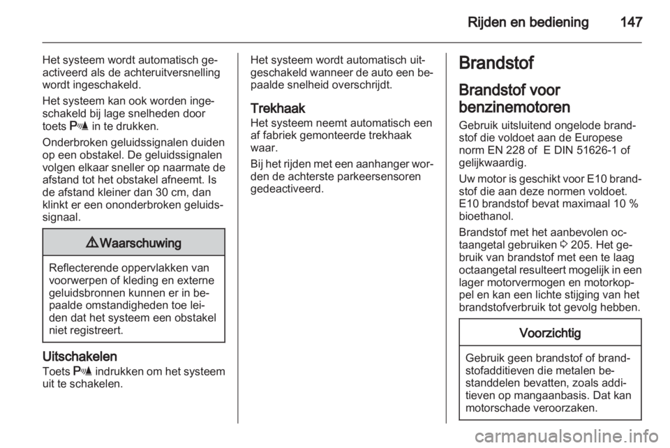 OPEL ZAFIRA 2013 Gebruikershandleiding (in Dutch) OPEL ZAFIRA 2013 Gebruikershandleiding (in Dutch)
