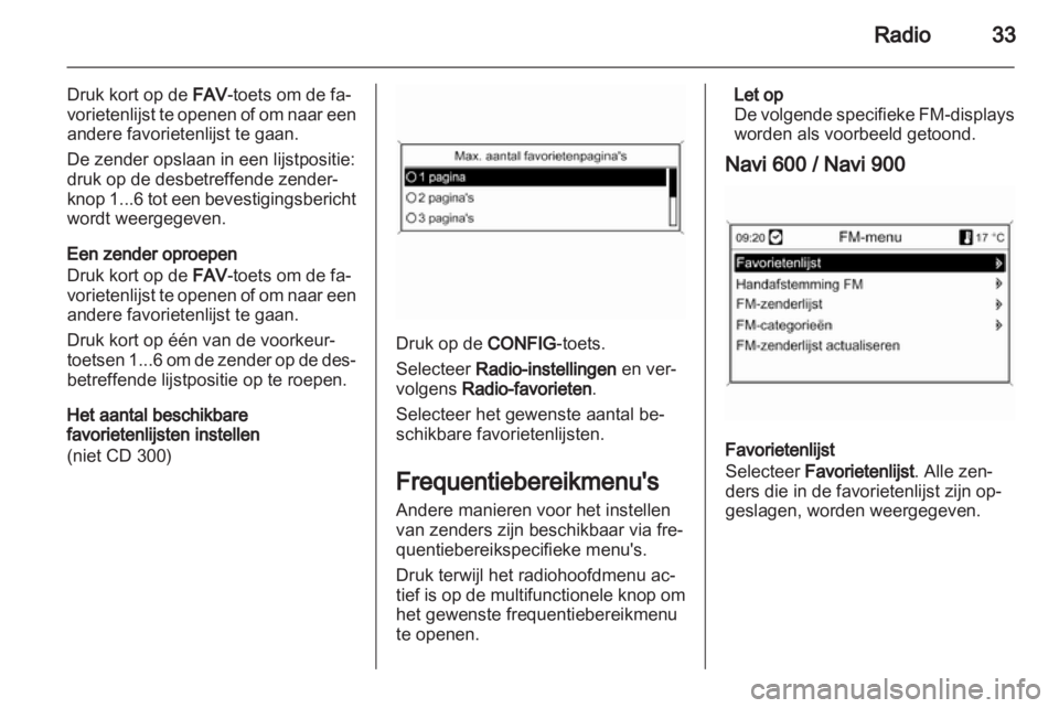 OPEL ZAFIRA B 2013  Handleiding Infotainment (in Dutch) 