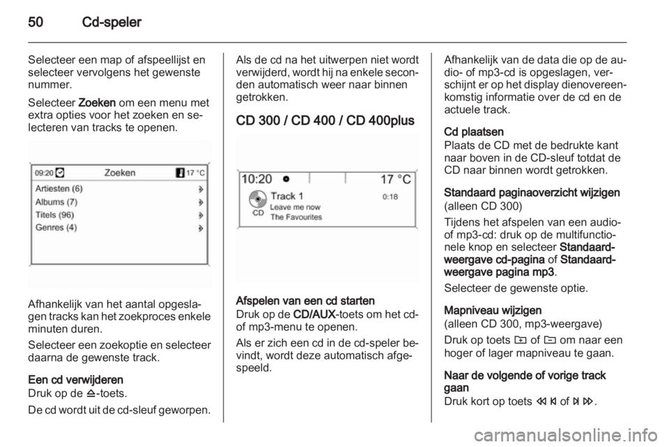 OPEL ZAFIRA B 2013  Handleiding Infotainment (in Dutch) 