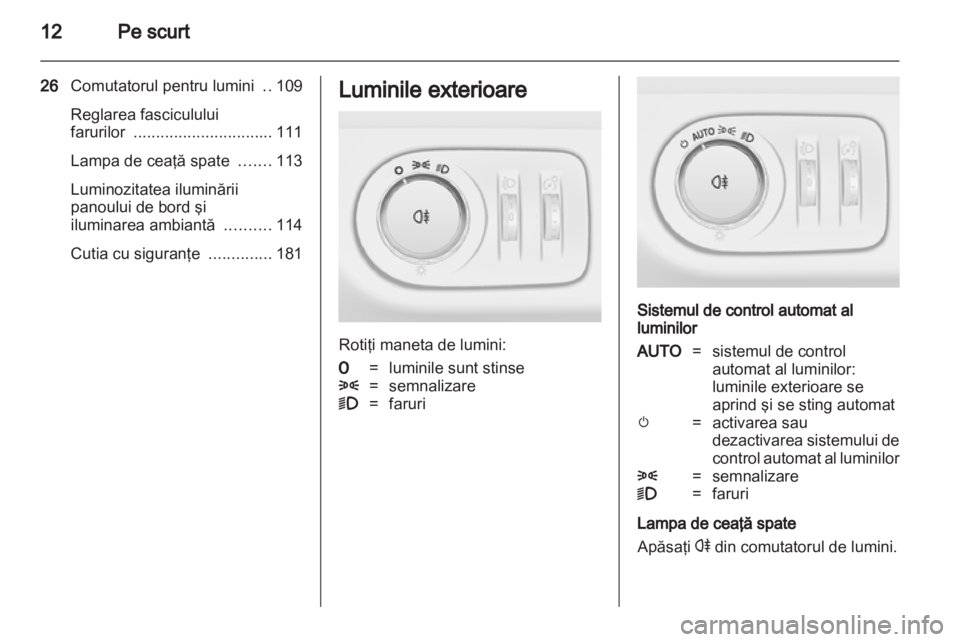 OPEL ADAM 2013.5  Manual de utilizare (in Romanian) 