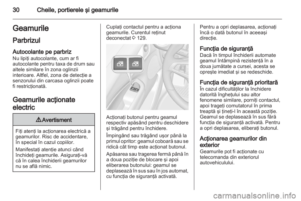 OPEL ADAM 2013.5  Manual de utilizare (in Romanian) 