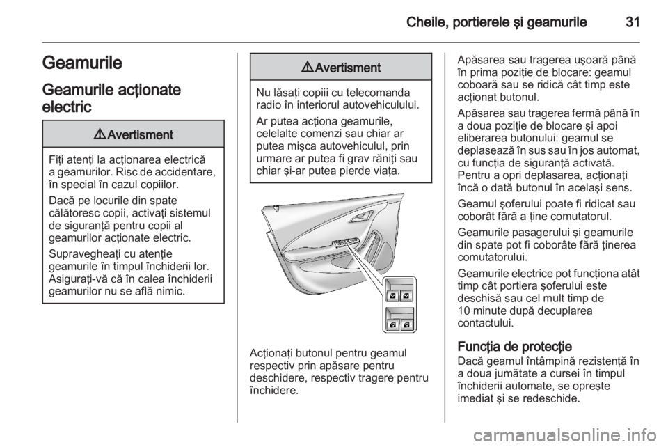 OPEL AMPERA 2012 Manual de utilizare (in Romanian) OPEL AMPERA 2012 Manual de utilizare (in Romanian)